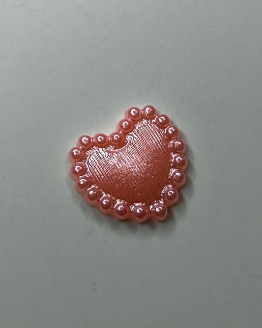 Pink Pearly Heart