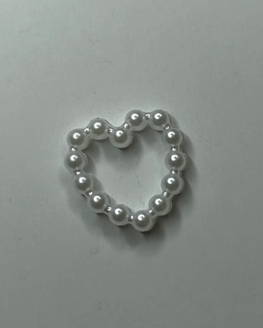 White Pearl Heart